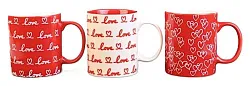 Кружка керамическая Сердечки 330мл арт.536930
