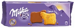 Печенье МИЛКА глазированное шоколадом 200г
