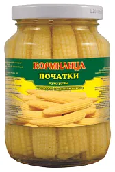 Кукуруза КОРМИЛИЦА Початки ст/б 370мл