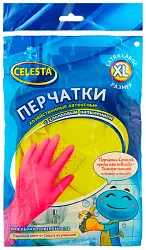 Перчатки латексные СЕЛЕСТА хозяйственные XL