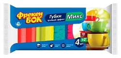 Губка кухонная ФРЕКЕН БОК Микс 4+2шт