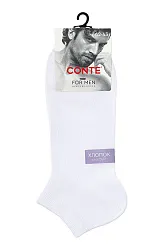 Носки мужские КОНТЕ Дивари Кул белые короткие р.25 арт.24С-158СП