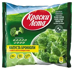 Смесь КРАСКИ ЛЕТА брокколи с/м 400г