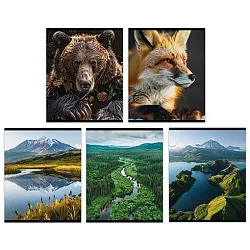 Тетрадь ЦЕНТРУМ Природа России клетка 48л арт.76013