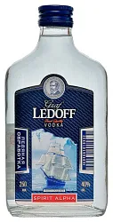 Водка ГРАФ ЛЕДОФФ 40% ст/б 0.25л