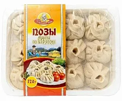 Манты ПОВАР по-бурятски 720г