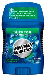 Дезодорант МЕНЕН Снежная лавина мужской стик 60г