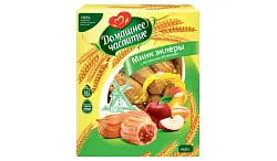 Печенье ЯШКИНО Мини эклеры с яблочной начинкой 460г