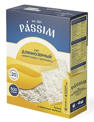 Рис ПАССИМ Азиатский длиннозерный карт/уп 4*125г