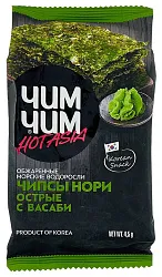 Чипсы-нори ЧИМ-ЧИМ Васаби пэт 4.5г