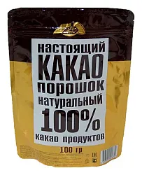 Какао-порошок ДОБРЫНЯ м/у 100г