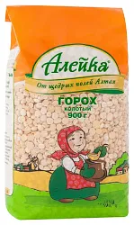 Горох АЛЕЙКА колотый м/у 900г