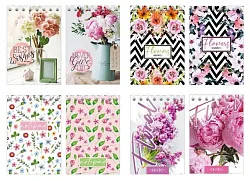 Блокнот БИДЖИ Флора А7 40л арт.8892