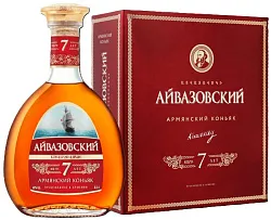 Коньяк АЙВАЗОВСКИЙ 7 лет 40% ПК 0.5л
