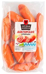 Сардельки ТОРГОВАЯ ПЛОЩАДЬ Докторские 1кг