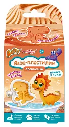 Аква-пластилин БАФФИ Диномир оранжевый 15г