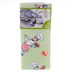 Салфетка для сушки посуды микрофибра 30*38см арт.524522