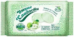 Зефир УМНЫЕ СЛАДОСТИ зеленое яблоко 50г