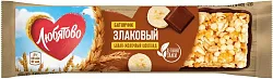 Батончик злаковый ЛЮБЯТОВО банан-молочный шоколад 27г