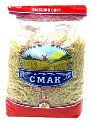 Мак.изделия СМАК Рожки в/с м/у 5кг