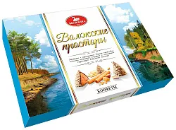 Набор конфет ВОЛЖАНКА с вафельной крошкой 220г