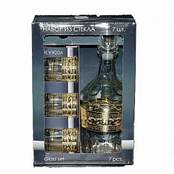 Набор Версаче графин и стопки 6шт арт.509074