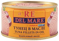 Тунец БАРС филе в масле ж/б ключ 185г