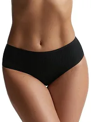 Трусы женские МИНИМИ Рибана слип миди черные р.46