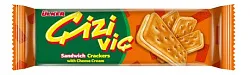 Крекер УЛЬКЕР Чизивик сэндвич с сырным кремом 82г