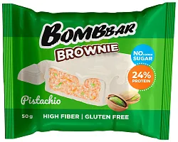 Печенье БОМББАР Брауни с фисташкой 50г