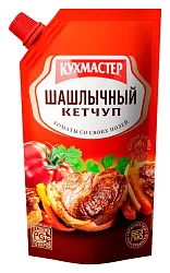Кетчуп КУХМАСТЕР Шашлычный д/пак 350г