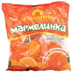 Мармелад МАРМЕЛИНКА лимонно-апельсиновый 300г