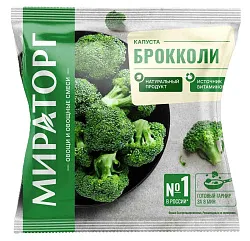 Капуста МИРАТОРГ брокколи с/м 400г