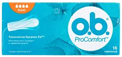 Тампоны О.В. Прокомфорт супер 16шт