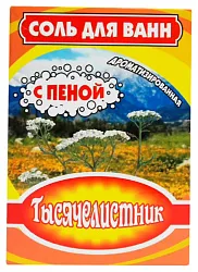 Соль для ванн БАХТАШ Тысячелистник с пеной 400г