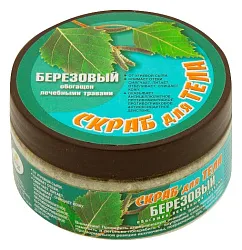 Скраб для тела РУССКИЙ ЛЕС Березовый 200мл