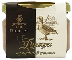 Паштет ДЕЛИКАТЕС ДИЧЬ Фуагра из гусиной печени 200г