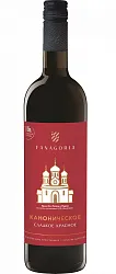 Вино ФАНАГОРИЯ Каноническое красное сл 11-13% ст/б 0.75л