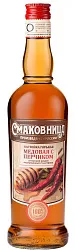 Настойка СМАКОВНИЦА Медовая с перчиком горькая 37% ст/б 0.5л