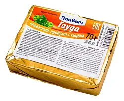 Плавленый продукт с сыром ПЛАВЫЧ Гауда сзмж 30% 70г