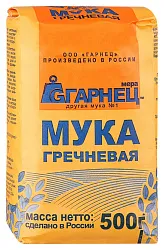 Мука ГАРНЕЦ гречневая м/у 500г
