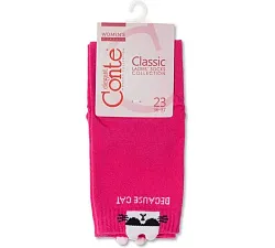 Носки женские КОНТЕ Элегант Классик фуксия р.25-27 арт.17С-183СП250