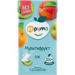 Сок ФРУТОНЯНЯ мультифрукт 0.5л