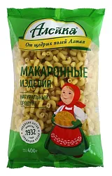 Мак.изделия АЛЕЙКА Рожки витые м/у 400г
