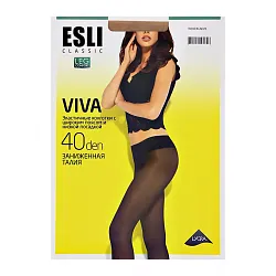 Колготки ЕСЛИ Вива 40ден мелон 4