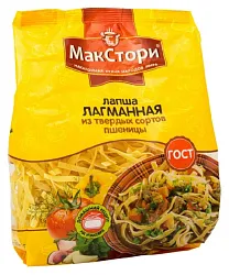 Мак.изделия  МАКСТОРИ Лапша лагманная м/у 250г