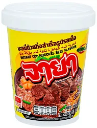 Лапша б/п ДЖАЯ со вкусом говядины стакан 60г