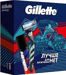 ПН ЖИЛЛЕТ Мак3 Бритва c 1 cменной кассетой+пена для бритья классическая 50мл