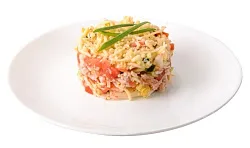 Салат Праздничный с копченой курицей