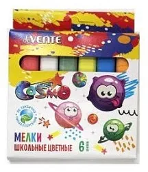 Мел ДЕВЕНТЕ Космо цветной 6шт арт.8078202